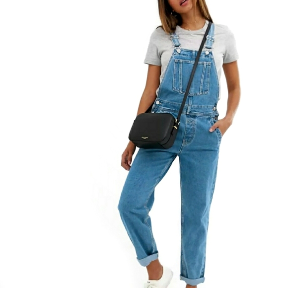 ASOS Design 'Original' Denim Overalls - Picture 1 of 9